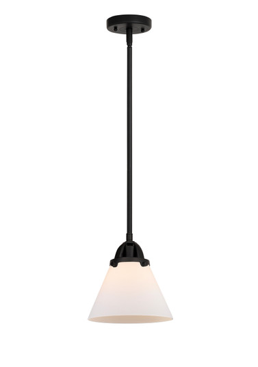 Nouveau 2 One Light Mini Pendant in Matte Black (405|288-1S-BK-G41)