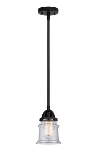 Nouveau 2 One Light Mini Pendant in Matte Black (405|288-1S-BK-G184S)