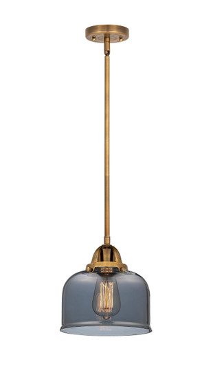 Nouveau 2 LED Mini Pendant in Brushed Brass (405|288-1S-BB-G73-LED)