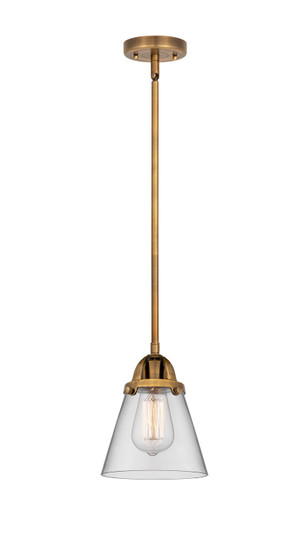 Nouveau 2 LED Mini Pendant in Brushed Brass (405|288-1S-BB-G62-LED)