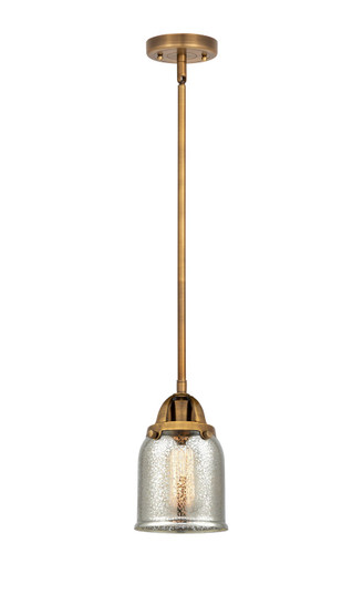 Nouveau 2 LED Mini Pendant in Brushed Brass (405|288-1S-BB-G58-LED)