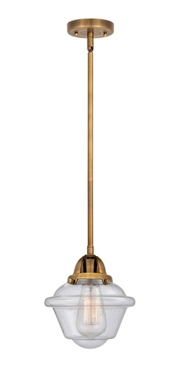 Nouveau 2 LED Mini Pendant in Brushed Brass (405|288-1S-BB-G534-LED)