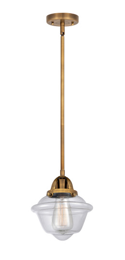 Nouveau 2 One Light Mini Pendant in Brushed Brass (405|288-1S-BB-G532)
