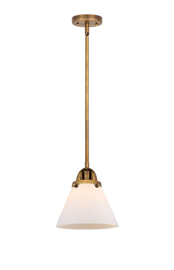 Nouveau 2 One Light Mini Pendant in Brushed Brass (405|288-1S-BB-G41)