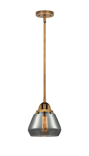 Nouveau 2 One Light Mini Pendant in Brushed Brass (405|288-1S-BB-G173)