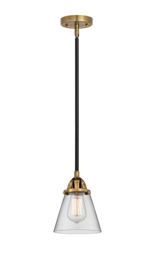 Nouveau 2 LED Mini Pendant in Black Antique Brass (405|288-1S-BAB-G62-LED)