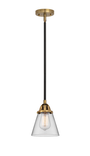 Nouveau 2 One Light Mini Pendant in Black Antique Brass (405|288-1S-BAB-G62)