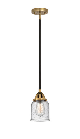 Nouveau 2 LED Mini Pendant in Black Antique Brass (405|288-1S-BAB-G54-LED)