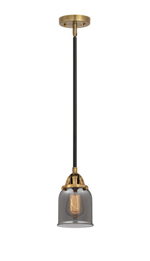 Nouveau 2 LED Mini Pendant in Black Antique Brass (405|288-1S-BAB-G53-LED)