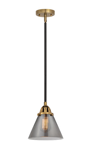 Nouveau 2 One Light Mini Pendant in Black Antique Brass (405|288-1S-BAB-G43)