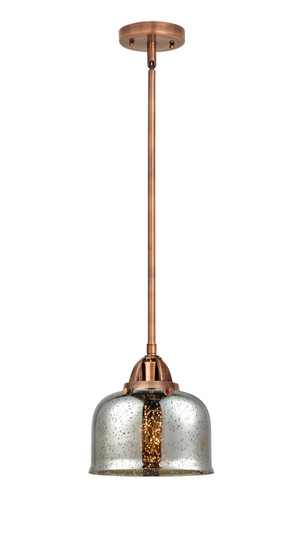 Nouveau 2 One Light Mini Pendant in Antique Copper (405|288-1S-AC-G78)