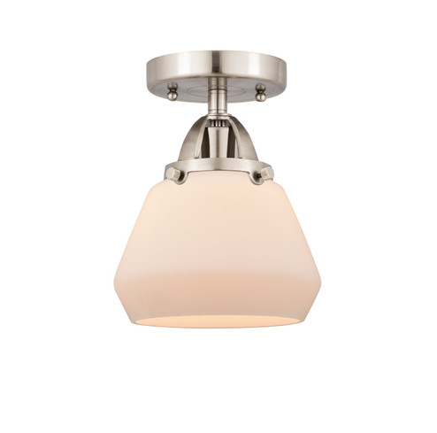 Nouveau 2 LED Semi-Flush Mount in Brushed Satin Nickel (405|288-1C-SN-G171-LED)