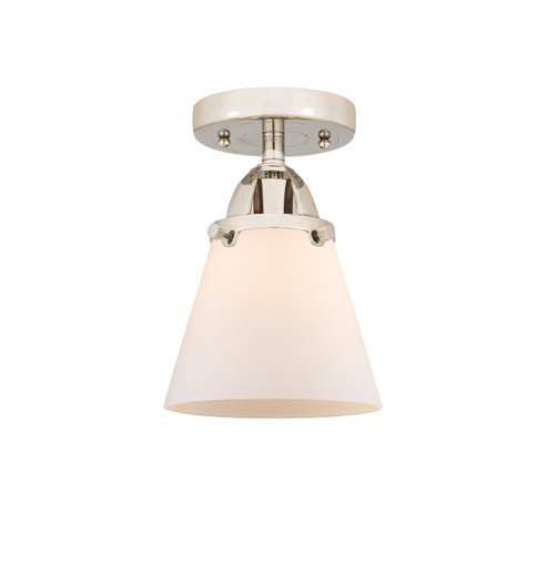Nouveau 2 LED Semi-Flush Mount in Polished Nickel (405|288-1C-PN-G61-LED)