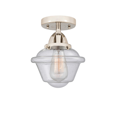 Nouveau 2 LED Semi-Flush Mount in Polished Nickel (405|288-1C-PN-G534-LED)