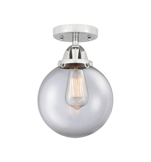 Nouveau 2 LED Semi-Flush Mount in Polished Chrome (405|288-1C-PC-G202-8-LED)