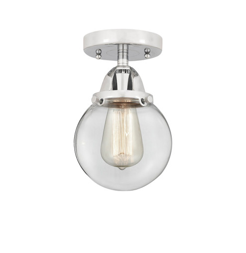 Nouveau 2 LED Semi-Flush Mount in Polished Chrome (405|288-1C-PC-G202-6-LED)