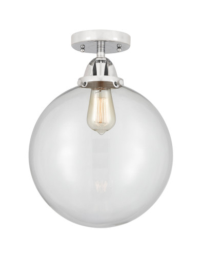 Nouveau 2 One Light Semi-Flush Mount in Polished Chrome (405|288-1C-PC-G202-12)