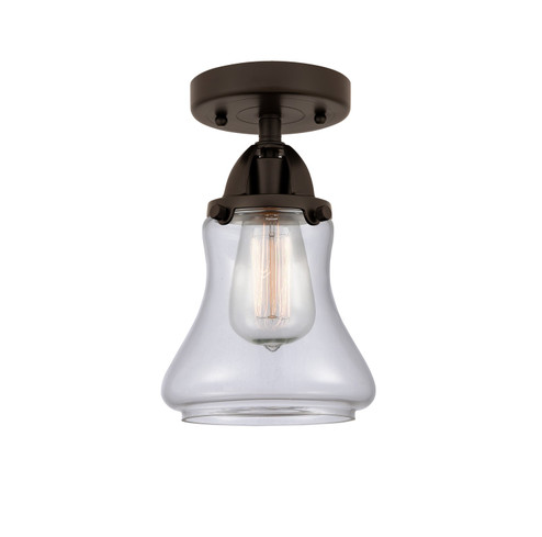Nouveau 2 LED Semi-Flush Mount in Oil Rubbed Bronze (405|288-1C-OB-G192-LED)