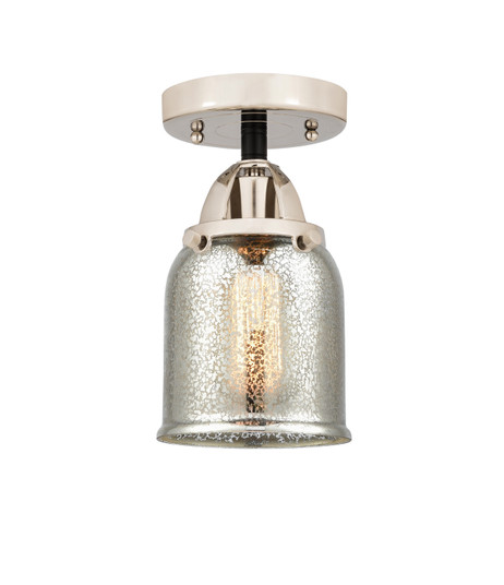 Nouveau 2 One Light Semi-Flush Mount in Black Polished Nickel (405|288-1C-BPN-G58)