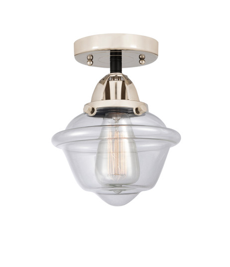 Nouveau 2 One Light Semi-Flush Mount in Black Polished Nickel (405|288-1C-BPN-G532)