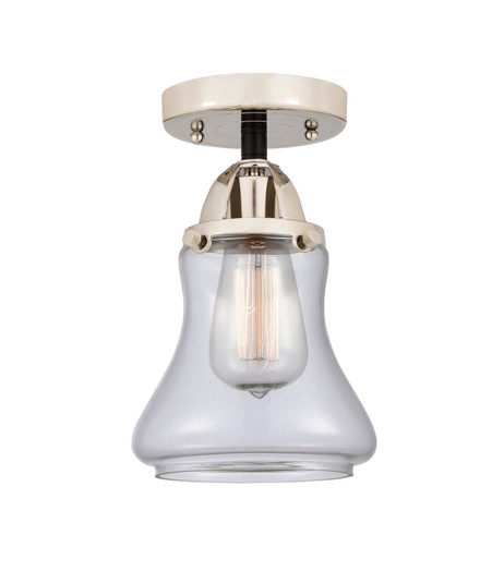 Nouveau 2 One Light Semi-Flush Mount in Black Polished Nickel (405|288-1C-BPN-G192)