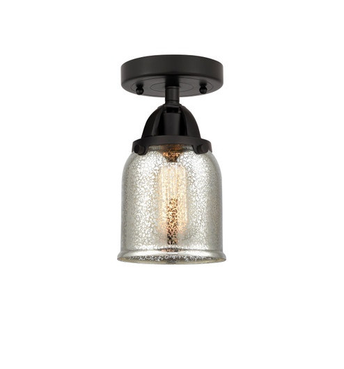 Nouveau 2 One Light Semi-Flush Mount in Matte Black (405|288-1C-BK-G58)