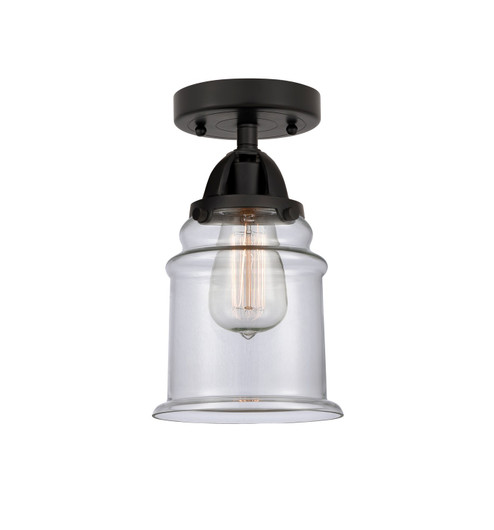 Nouveau 2 LED Semi-Flush Mount in Matte Black (405|288-1C-BK-G182-LED)