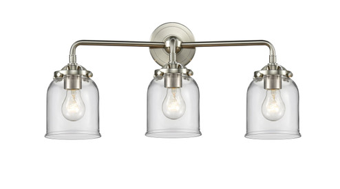 Nouveau LED Bath Vanity in Brushed Satin Nickel (405|284-3W-SN-G52-LED)