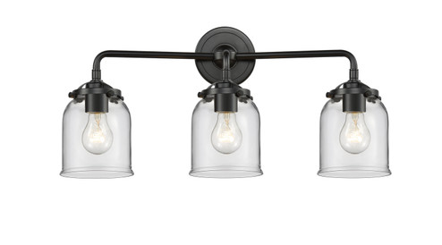 Nouveau Three Light Bath Vanity in Oil Rubbed Bronze (405|284-3W-OB-G52)