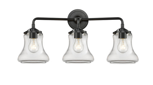 Nouveau Three Light Bath Vanity in Oil Rubbed Bronze (405|284-3W-OB-G192)