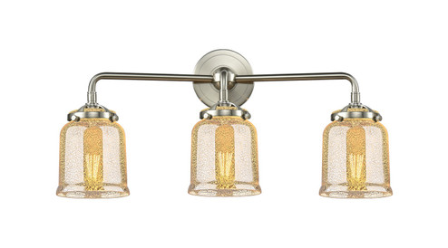 Nouveau LED Bath Vanity in Black Polished Nickel (405|284-3W-BPN-G58-LED)