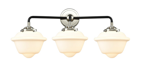 Nouveau Three Light Bath Vanity in Black Polished Nickel (405|284-3W-BPN-G531)