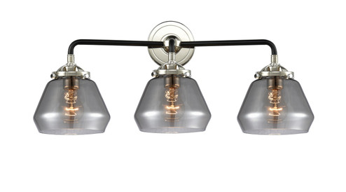 Nouveau LED Bath Vanity in Black Polished Nickel (405|284-3W-BPN-G173-LED)