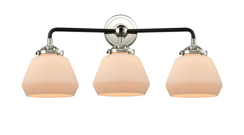 Nouveau Three Light Bath Vanity in Black Polished Nickel (405|284-3W-BPN-G171)