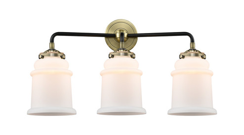 Nouveau Three Light Bath Vanity in Black Antique Brass (405|284-3W-BAB-G181)