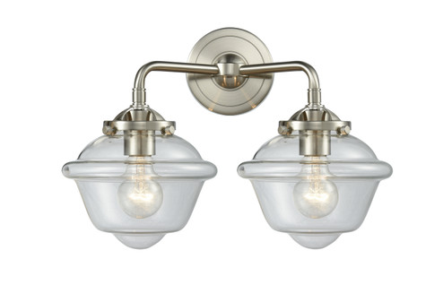 Nouveau Two Light Bath Vanity in Brushed Satin Nickel (405|284-2W-SN-G532)