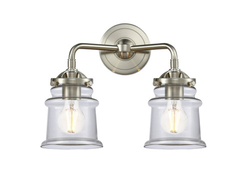 Nouveau Two Light Bath Vanity in Brushed Satin Nickel (405|284-2W-SN-G182S)