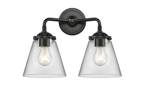 Nouveau Two Light Bath Vanity in Oil Rubbed Bronze (405|284-2W-OB-G62)