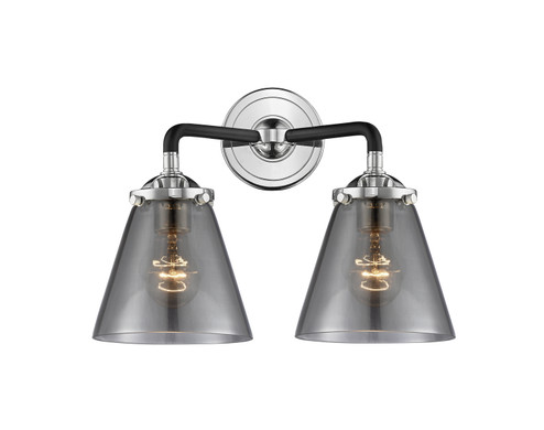 Nouveau Two Light Bath Vanity in Black Polished Nickel (405|284-2W-BPN-G63)