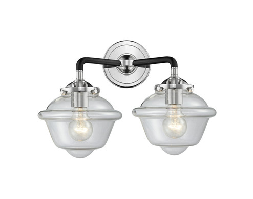 Nouveau LED Bath Vanity in Black Polished Nickel (405|284-2W-BPN-G532-LED)