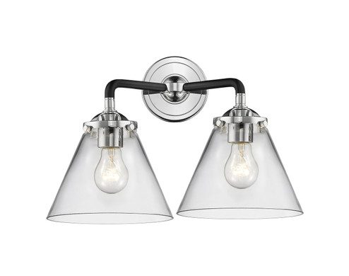 Nouveau LED Bath Vanity in Black Polished Nickel (405|284-2W-BPN-G42-LED)