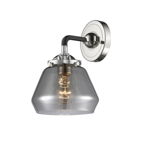 Nouveau One Light Wall Sconce in Black Polished Nickel (405|284-1W-BPN-G173)