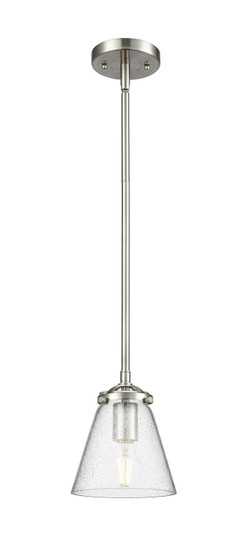 Nouveau One Light Mini Pendant in Brushed Satin Nickel (405|284-1S-SN-G64)