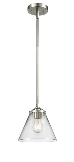 Nouveau LED Mini Pendant in Brushed Satin Nickel (405|284-1S-SN-G42-LED)
