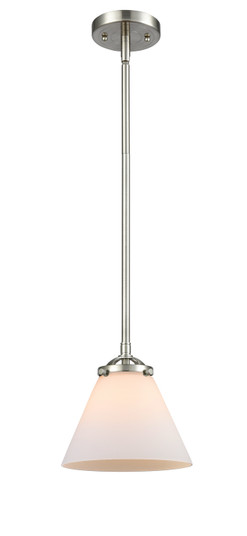 Nouveau One Light Mini Pendant in Brushed Satin Nickel (405|284-1S-SN-G41)
