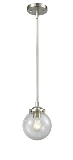 Nouveau LED Mini Pendant in Brushed Satin Nickel (405|284-1S-SN-G204-6-LED)