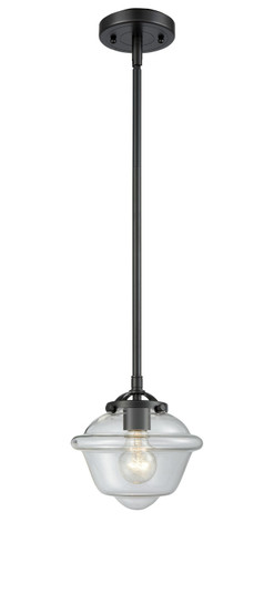 Nouveau LED Mini Pendant in Oil Rubbed Bronze (405|284-1S-OB-G532-LED)