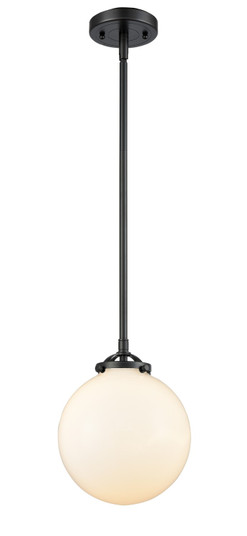 Nouveau LED Mini Pendant in Oil Rubbed Bronze (405|284-1S-OB-G201-8-LED)