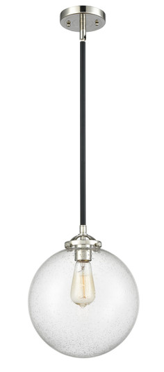 Nouveau LED Mini Pendant in Black Polished Nickel (405|284-1S-BPN-G204-10-LED)