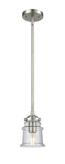 Nouveau LED Mini Pendant in Black Polished Nickel (405|284-1S-BPN-G181S-LED)